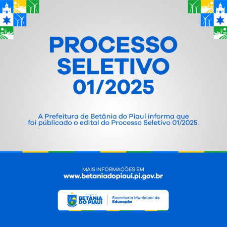 Processo Seletivo 001/2025